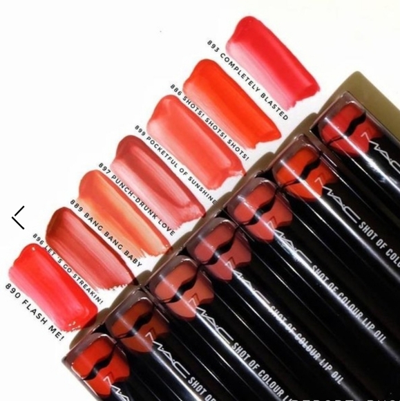 Flash Me | Shot of Colour Lip Oil | Mac Cosmetics | Brand New in Box | Authentic - Picture 8 of 13